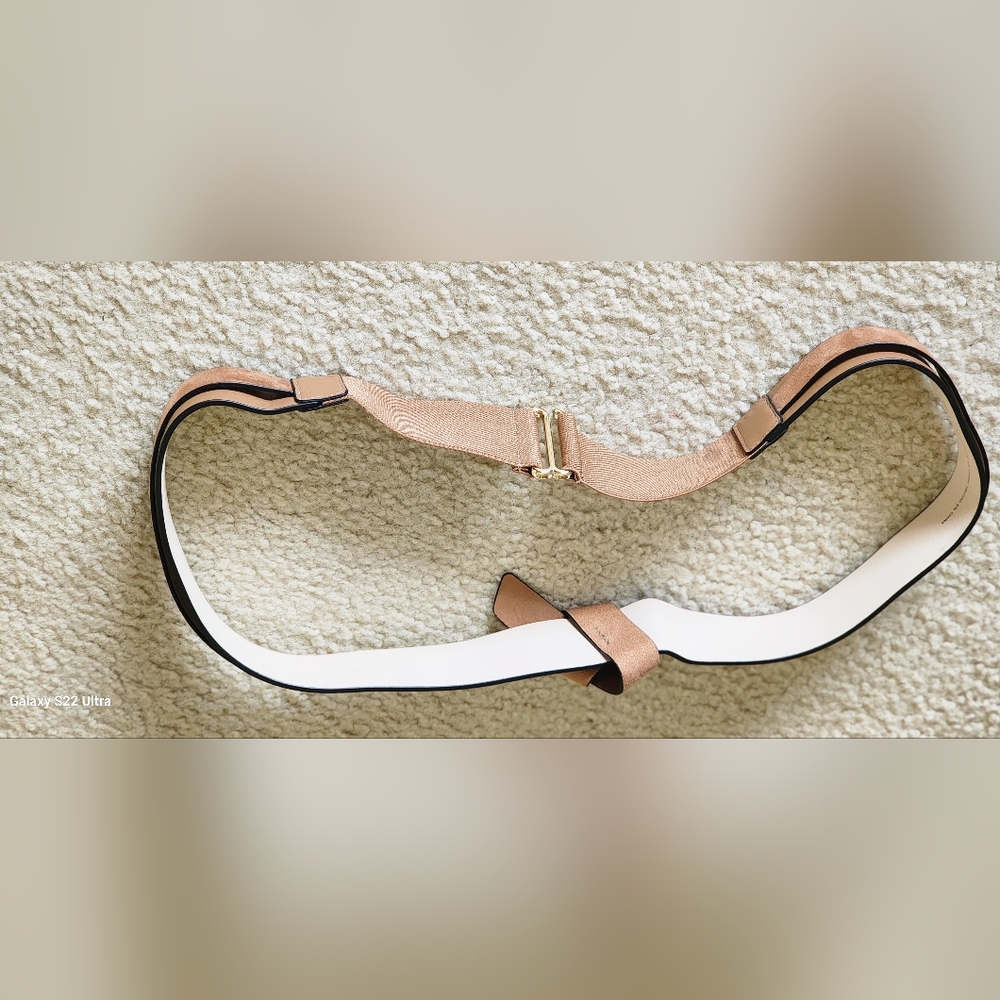 NWOT Mixed fabric knot belt - Picture 5 of 7